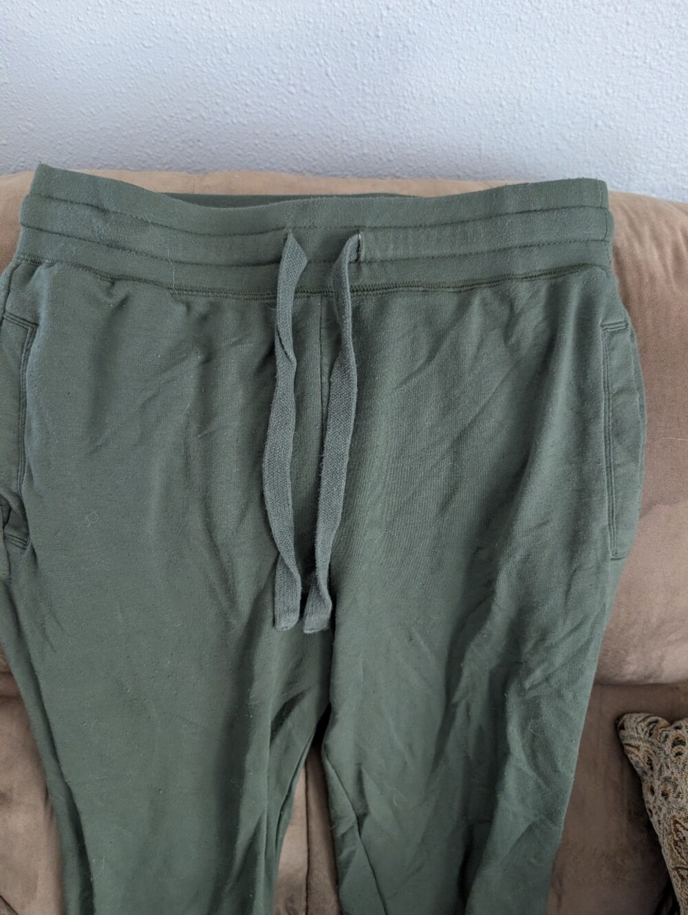 Fabletics Olive Green Cozy Sweatpants Size S